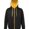 Adult Contrast Zip Hoodie - Image 8