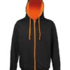 Adult Contrast Zip Hoodie - Image 10