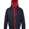 Adult Contrast Zip Hoodie - Image 11