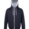 Adult Contrast Zip Hoodie - Image 12