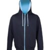 Adult Contrast Zip Hoodie - Image 13